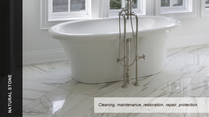 Marble and all natural stone cleaning and maintenance
